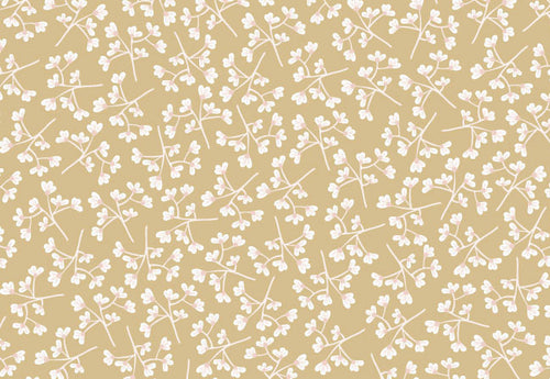 Geschenkpapier-Bogen "gelbe Blüten" von mimi & joe