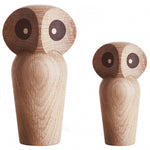 Owl gross und klein aus Eichenholz von Architectmade