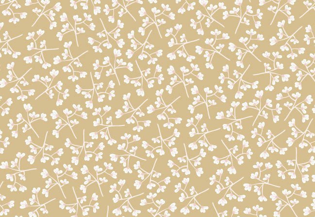 Geschenkpapier-Bogen "gelbe Blüten" von mimi & joe