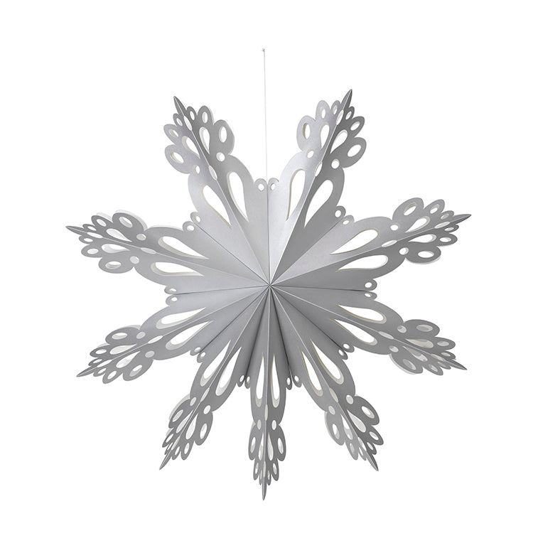 Dekoration 'Schneeflocke' XL aus Papier von Broste Copenhagen