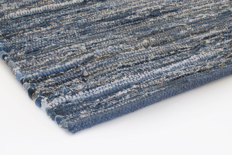 Teppich Jeans aus Baumwolle von Aspegren 70x200 detail