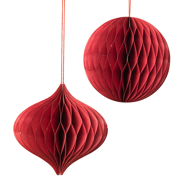 Weihnachtskugel aus Papier von Broste