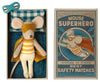 Super Hero Maus in der Streichholz-Schachtel von Maileg