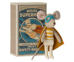 Super Hero Maus in der Streichholz-Schachtel von Maileg