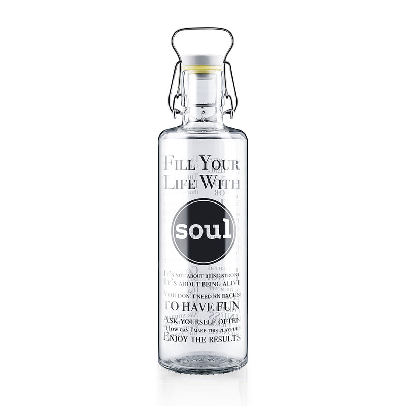 Trinkflasche Soulbottles "Life with Soul" 0.6 und 1l