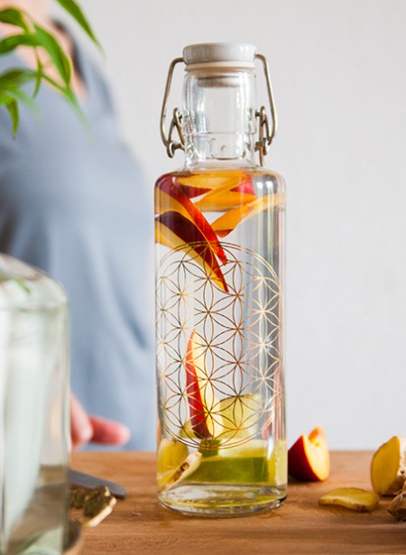 Trinkflasche "Lei(s)tungswasser" von Soulbottles Mood
