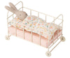 Baby Bett und Stubenwagen aus Metall von Maileg