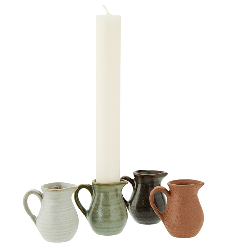 Süsse, kleine Vasen oder Kerzenhalter im 4er-Set von Madam Stoltz