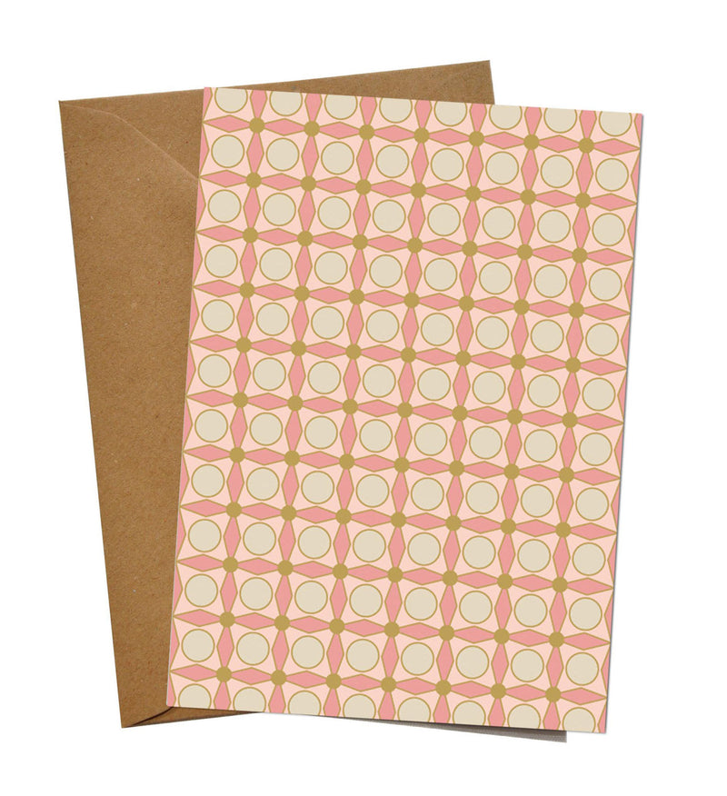 Grusskarte "rosé blanko" von mimi & joe