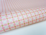 Geschenkpapier-Bogen "rosé Design" von mimi & joe gerollt