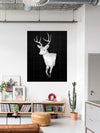 IXXI Wandbild 2-in-1 "Deer" - Format 80 x 100 cm