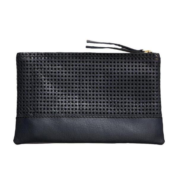 Kosmetik-Tasche Capra in Schwarz