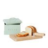 Miniatur Brotbox mit Schneidebrett und Messer von Maileg