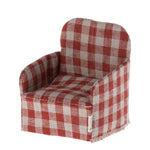 Roter Miniatur Sessel von Maileg
