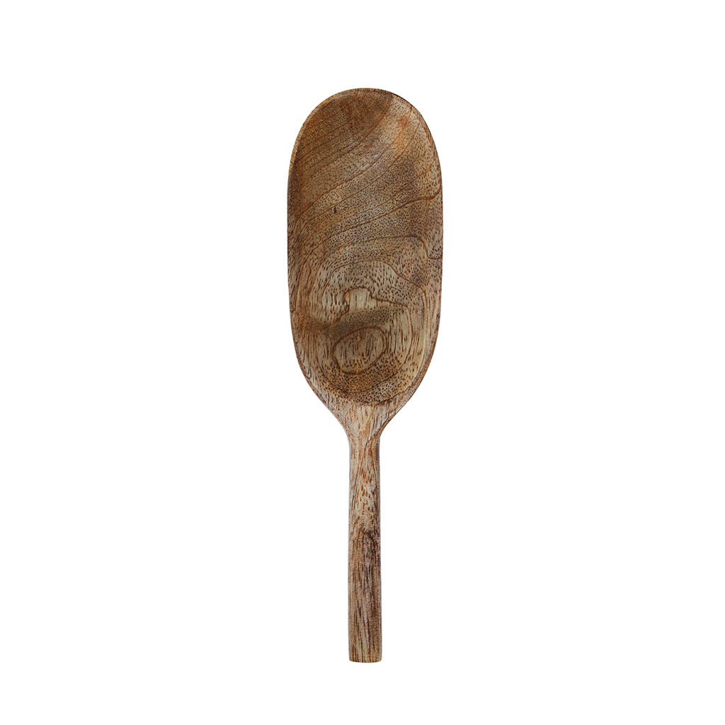 Kleiner Servier-Löffel aus Mango-Holz von Madam Stoltz