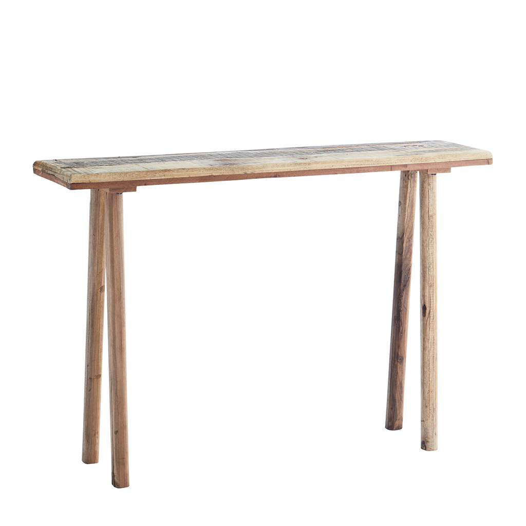Vintage Konsolen-Tisch aus Holz von Madam Stoltz