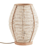 Lampe aus Bambus und Leinen im Boho-Stil von Madam Stoltz