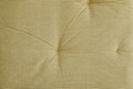 Matratze - Polster gelb aus bedruckter Baumwolle von Madam Stoltz 80 x 120 cm
