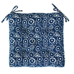 Sitzkissen-Polster Blue, 45 x 45cm aus Baumwolle von Madam Stoltz