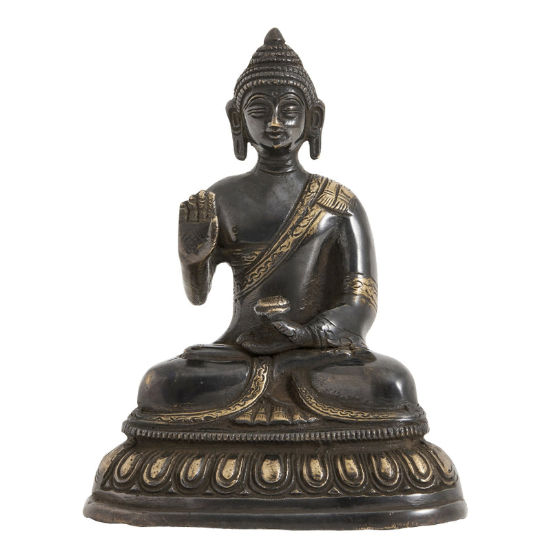Buddha aus Messing 15cm von Nordal
