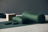 Yoga & Pilates-Matte aus Naturkautschuk 4mm von Nordal in dunkelgrün